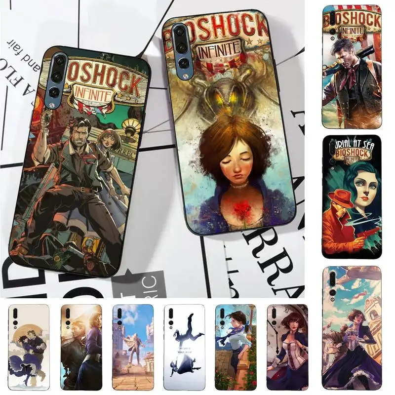 Чехол Bioshock Infinite для телефона Huawei P30 40 20 10 8 9 lite pro plus Psmart2019 | Мобильные телефоны и