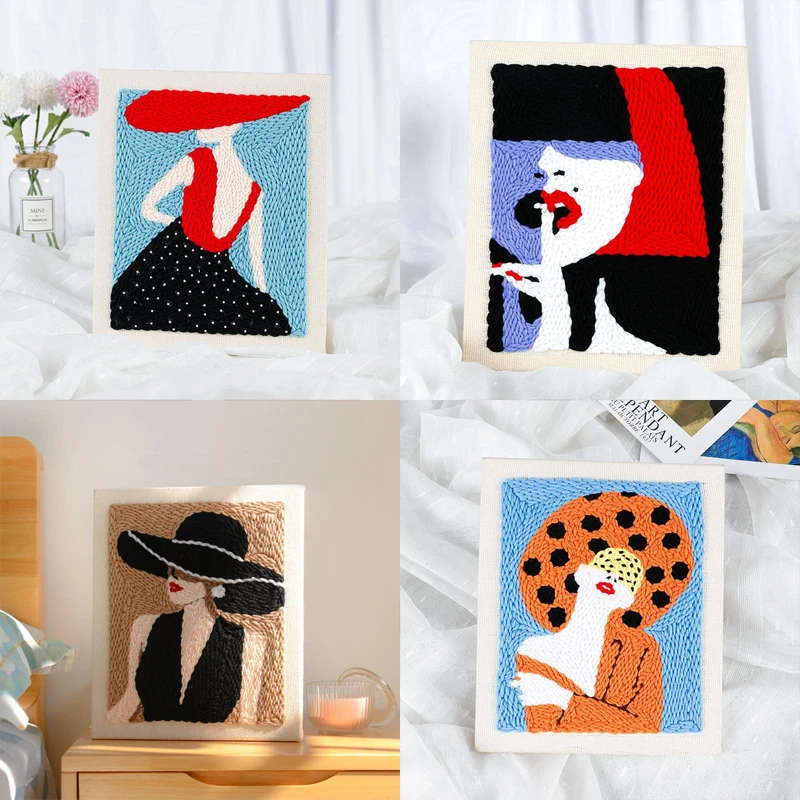 Элегантный женский Набор для вышивания игл с героями мультфильмов Принцесса