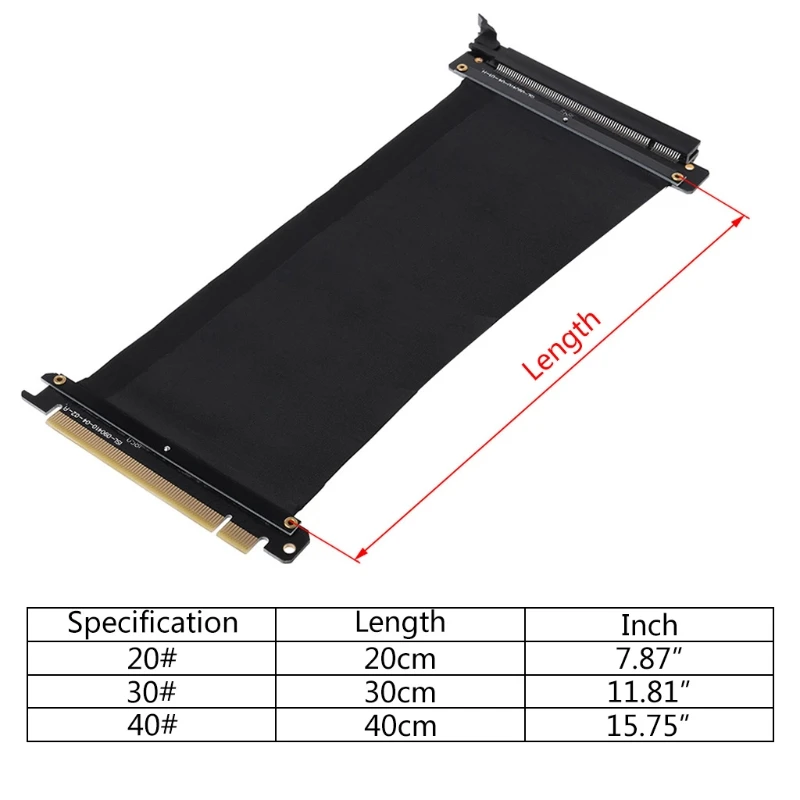 Высокоскоростная видеокарта PCI Express 3 0 16x соединительный кабель Riser Card