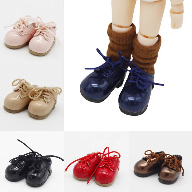 

Ob11 shoes obitsu11 shoes Meijie pig Doll 12 points BJD GSC doll shoes bright shoes ob11 socks