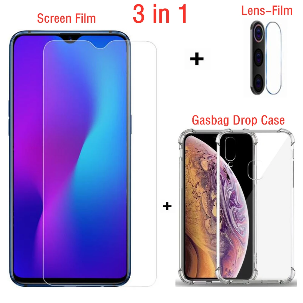 3 в 1 Защитная пленка для объектива камеры Чехол Xiaomi Redmi 5 Plus 6 6A 7 7A 8 8A 9 9A 9C K20 K30 K30i 10X
