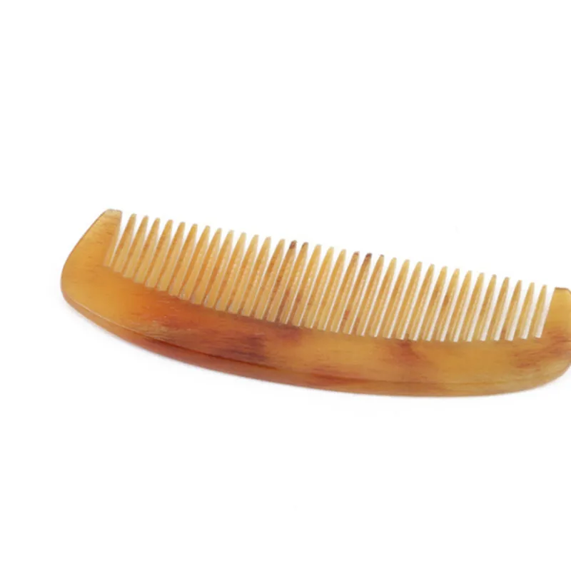 

Amber Horn Comb Of Hair No Static Health Care Hair Brush Hairdressing Comb For Hair Brush Hairdressing Comb Femme