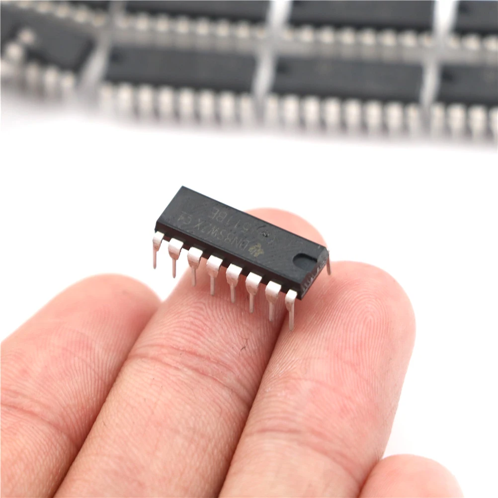10 шт. IC новый CD4511 CD4511BE 4511 CMOS BCD до 7 сегментный декодер защелки | Обустройство дома