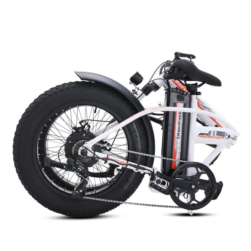 Электрический велосипед 20 дюймов ebike 48V500W Электрический горный велосипед электрический складной велосипед 4,0 fat tire bicicleta eletrica пляжный электровелосипед