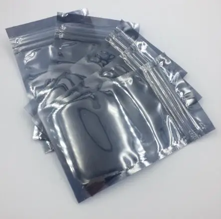 Антистатические экранирующие пакеты 8*12 см антистатипосылка пакет с замком