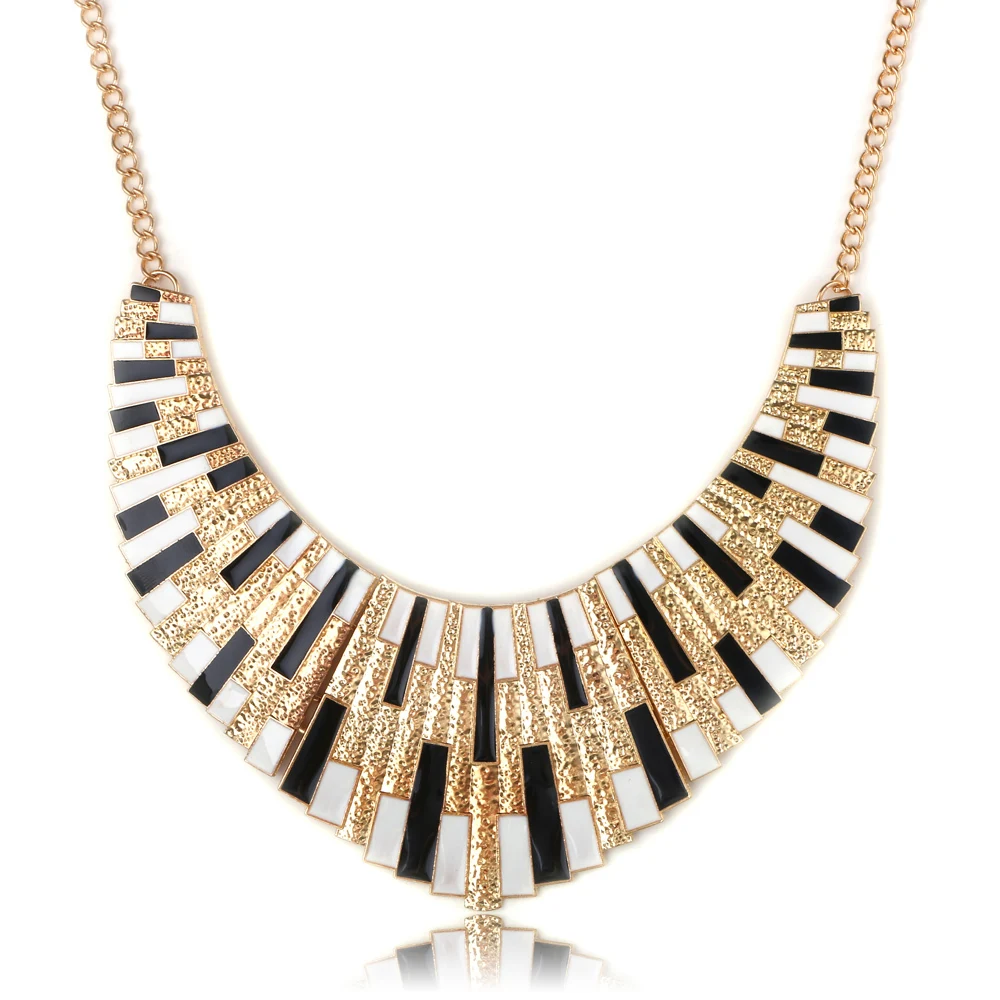 Макси ожерелье винтажное массивное ожерелье s& Подвески для женщин Bijoux модное эмалированное колье ювелирные изделия