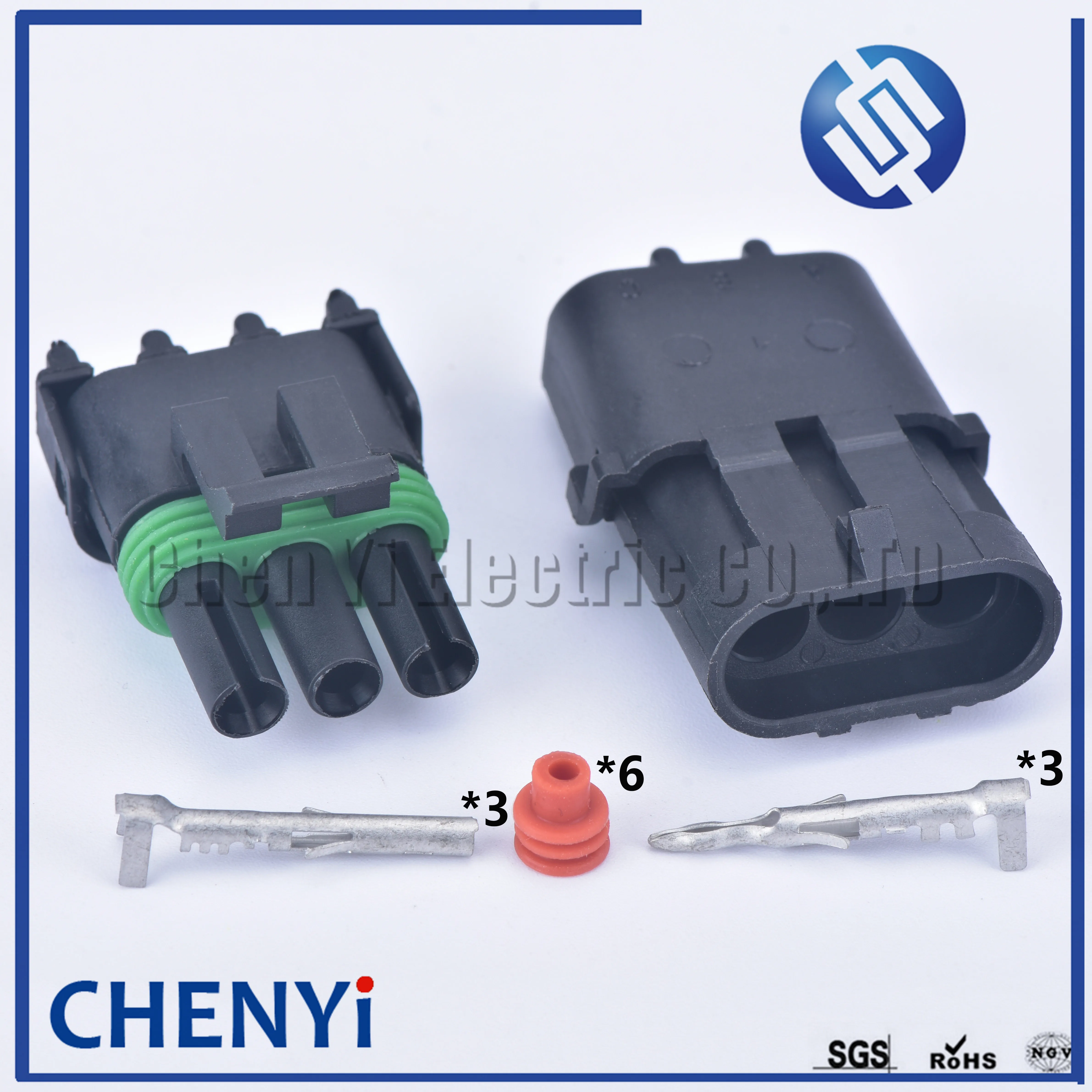 2 комплекта 3-контактный разъем Delphi серии 5 штекер и гнездо Haltech MAP TPS