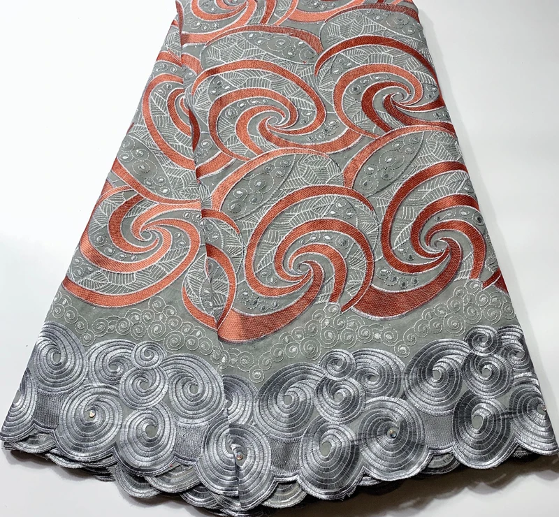 Швейцарская вуаль хлопковая кружевная ткань 2022 африканская швейцарская кружева