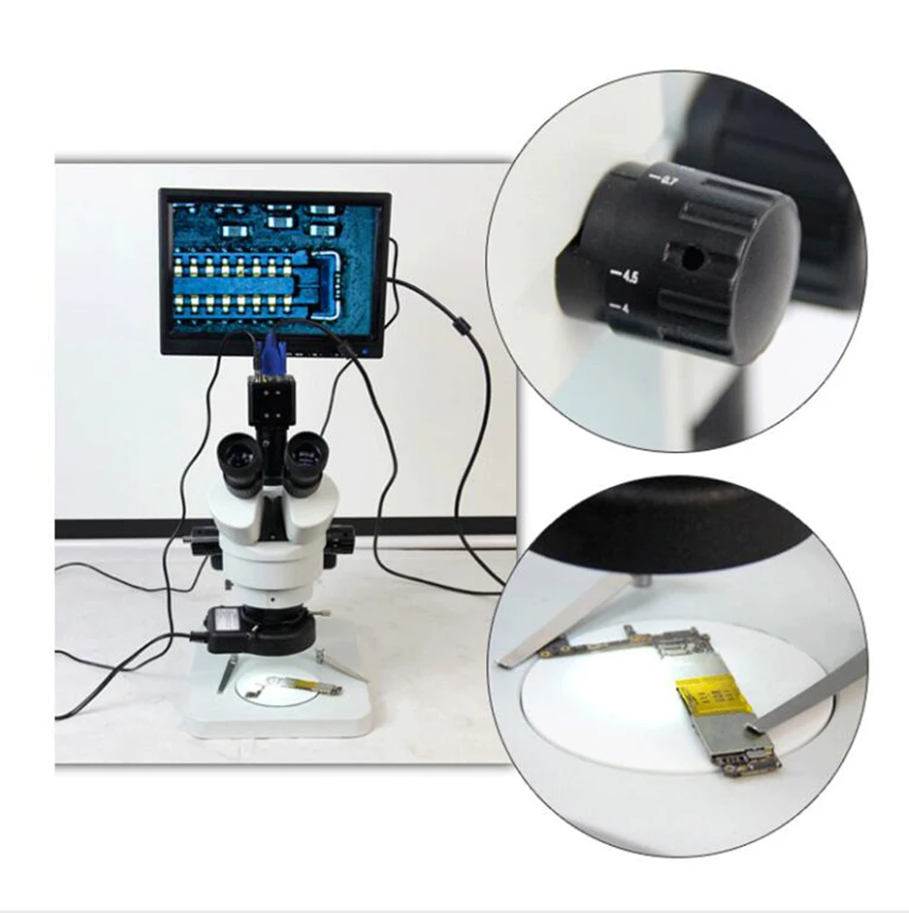 Электронный видеомикроскоп HD для ремонта мобильных телефонов бесплатная