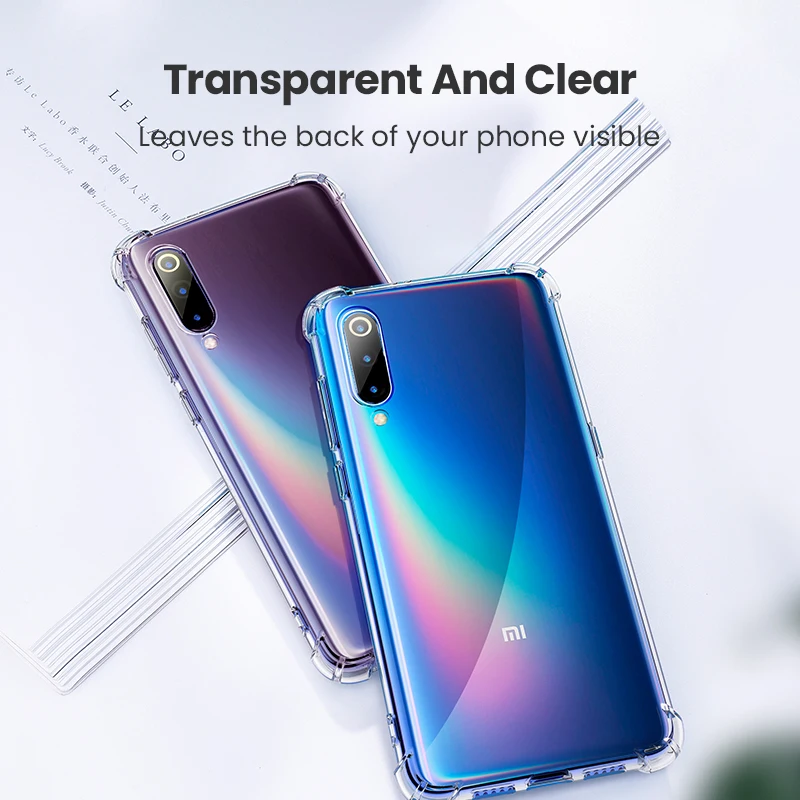 Ugreen Phone Case TPU Flexible Protective Funda For Redmi Note 7 Cover Xiaomi Mi 10 Pro 8 9 Half-Wrapped Fitted | Мобильные телефоны