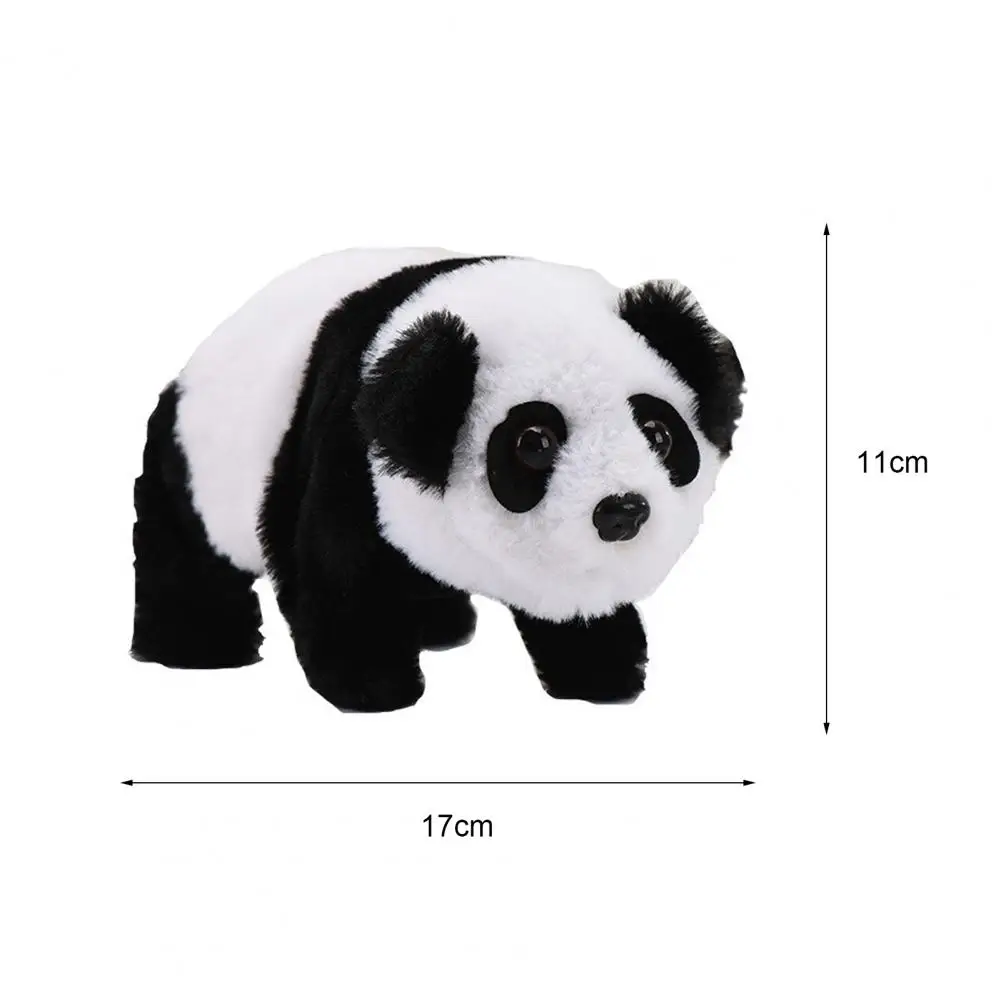 

Kid Panda Doll Toy Realistic Calling Crawling Walking Kids Gift Electric Simulation Toy for Kids Children Pupils Girlfriend