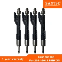 4pcs fuel injector 0261500109 2011 2013 for bmw x5