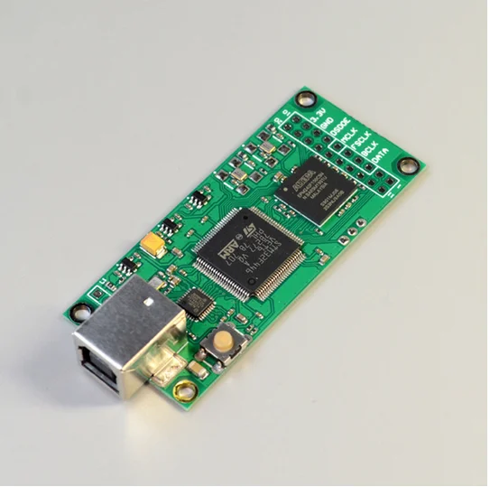 Цифровой USB интерфейс AS318B PCM1536 DSD1024 совместимый с Apple IPhone XMOS к I2S|Аксессуары для MP3