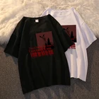 Женская футболка большого размера Kawaii, в стиле ретро, в стиле эмо, панк, Харадзюку, летняя, темная, эстетическая, в стиле гранж, альтернативная одежда