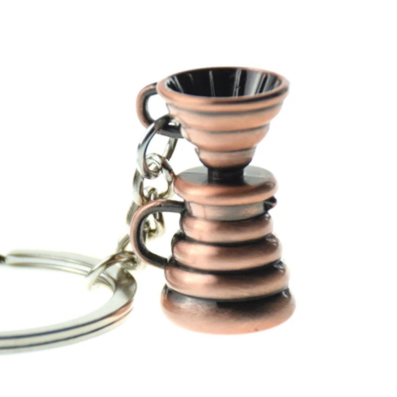 Diy Бесплатная доставка аксессуары для приготовления эспрессо брелок ключей кофе