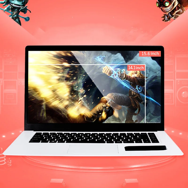 15,6 дюймовый ноутбук 1920x1080 Full HD ультрабук для Intel Atom X5-Z8350 Четырехъядерный 4 Гб+ 64 ГБ для ноутбука Windows 10