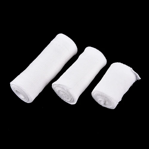 One Roll Elastic Bandage Waterproof Breathable Self-Adhering Wraps Adhesive First Aid Tape S/M/L Size | Красота и здоровье