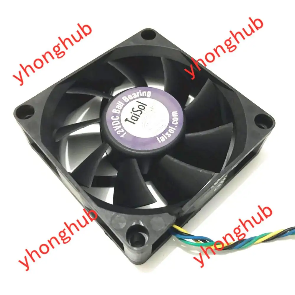 MAGIC MGT7012ZR W20 DC 12V 0.63A 70x70x15 мм вентилятор охлаждения сервера|square fan|server fandc fan 12v |