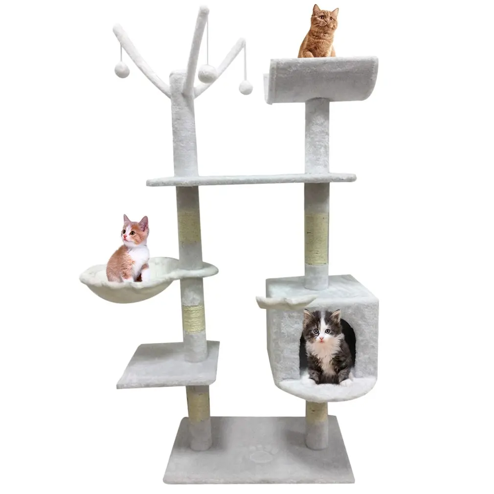 Многофункциональная кошачья башня кошачий домик для ползания кукольный с