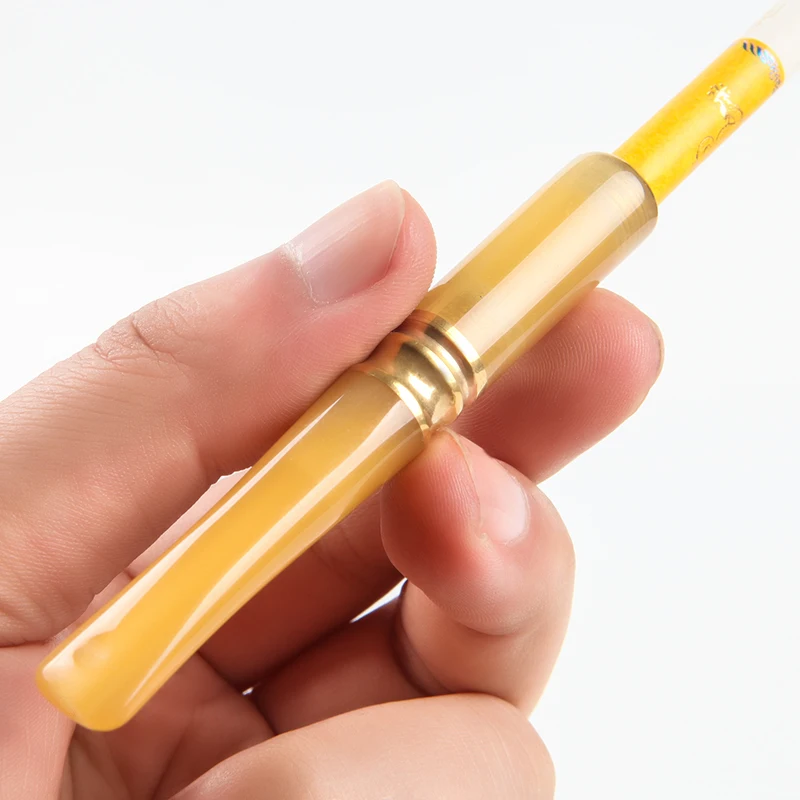 Бесплатная доставка 5 шт./лот полимерный держатель сигарет Lmitation ox horn сигаретные