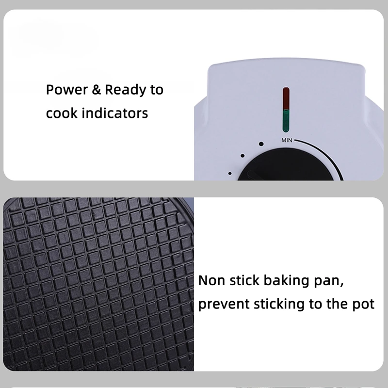 Электрическая машина для изготовления хрустящих яиц омлета сэндвичей блинчиков