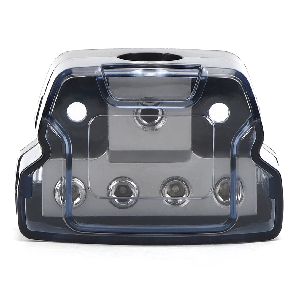 

Distribution Block Zinc Alloy Trailer Plug 1/0 Gauge In to 4 Gauge Out for Car Power Terminal S