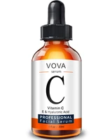 vova new vitamin c serum for face topical facial serum with hyaluronic acid vitamin e 30ml