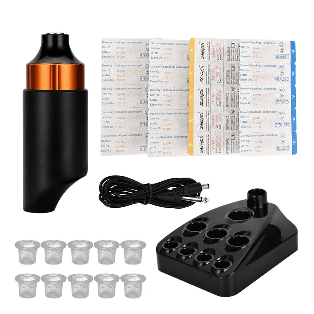 

Tattoo Kit Professional Tattoo Rotary Pen Machine Set Rotary Gun Pen Needles for Cartridge Needle Tattoo Body Art