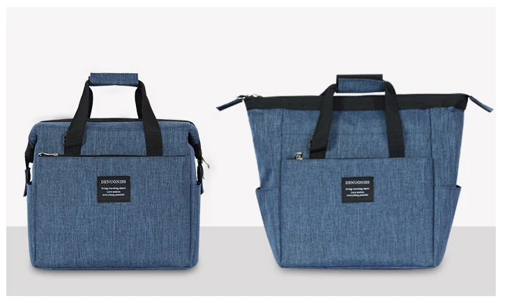 

New 2020 Oxford Insulation Bag For Men Takeaway Shoulder Wine Cooler Bag Large Capacity Thermo Bag Picnic Bag