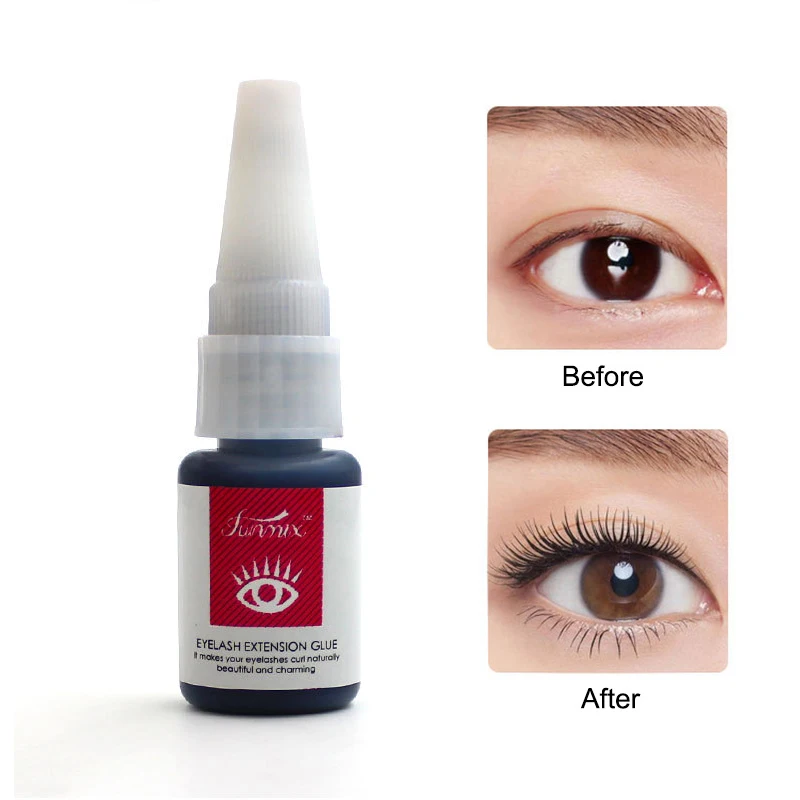 Клей для наращивания ресниц Быстросохнущий искусственный Магнитный стойкий