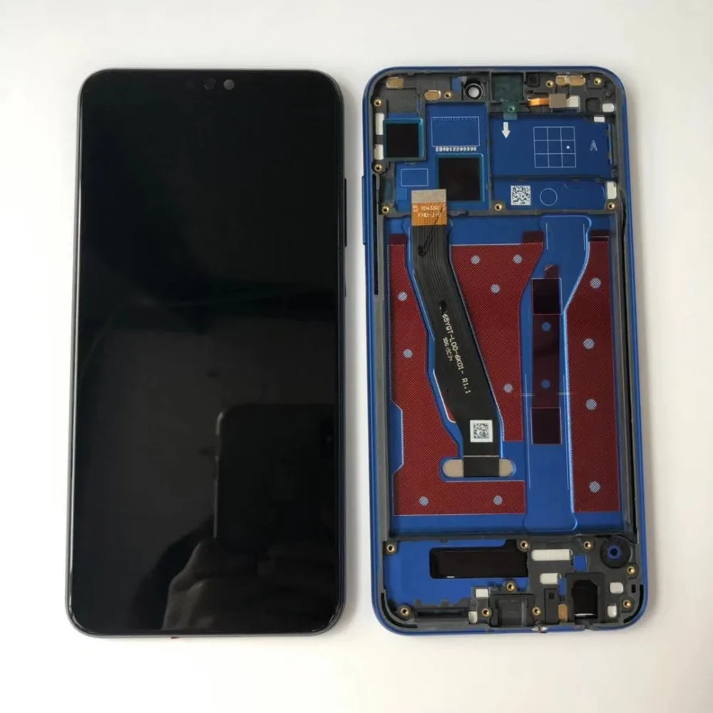 Для huawei Honor 8X JSN-AL00 JSN-L22 JSN-L21 полный ЖК-дисплей дисплей+ Сенсорный экран планшета Ассамблеи Замена с рамкой