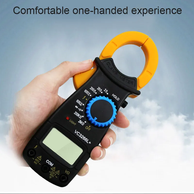 Цифровой мультиметр измеритель сопротивления напряжения и тока с щупом