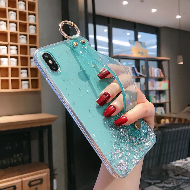 Для Xiaomi mi Note 10 Pro Чехол прозрачный чехол для xiomi Xiaomi mi CC9 Pro CC9E mi A3 Lite 9 Pro 5G Блестящий Звездный чехол на запястье