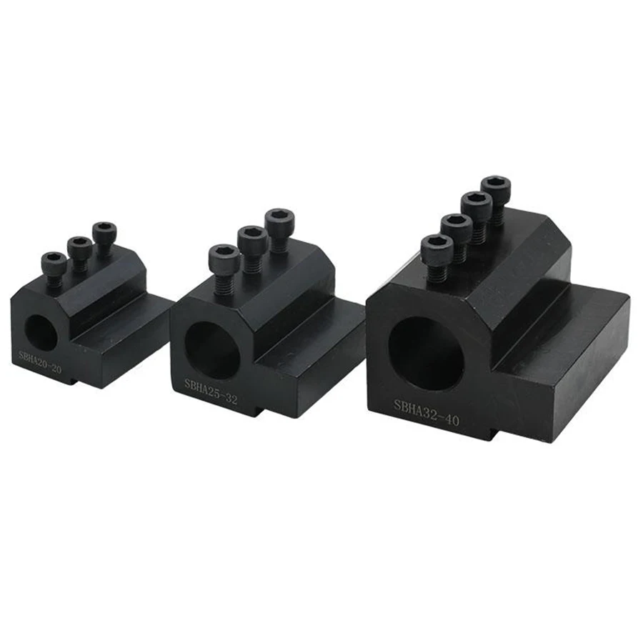 

SBHA Height 16/20/25 CNC lathe machine clamp turning tool holder inner diameter double station tool holder auxiliary tool holder