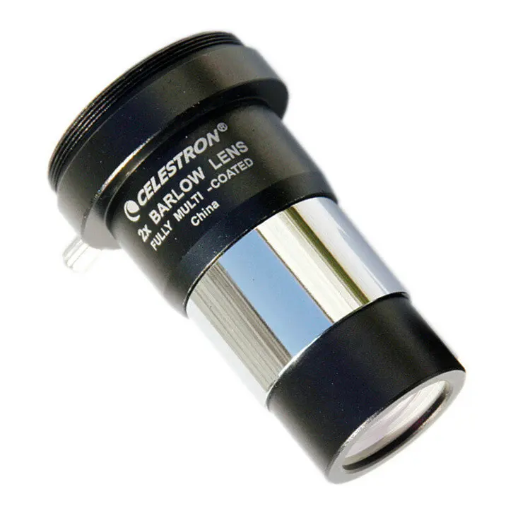 Celestron 1 25 дюймов 2X линза Барлоу полностью многослойная широкополосная зеленая