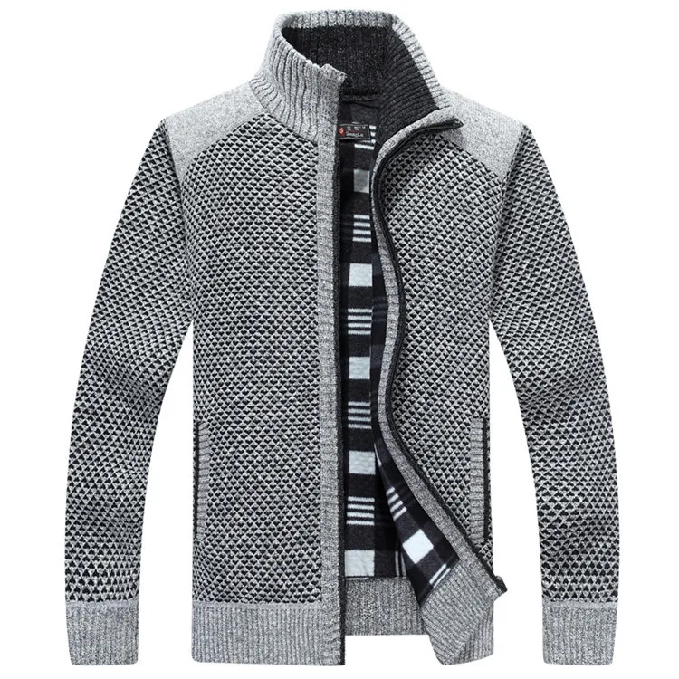 

Men Solid Colors Mens Sweater Brand 2018 New Casual Cardigans Sweaters Plus Size M-3XL Vetement Homme