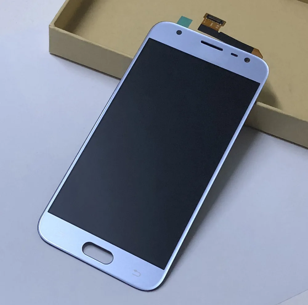 Золотой для Samsung Galaxy J3 J330 sm-j330f J330G ЖК-дисплей панель монитор+ сенсорный экран дигитайзер сенсор Стекло в сборе