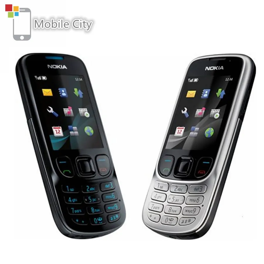 used nokia 6303c classic mobile phone fm 3mp camera support russian keyboard unlocked cell phone free global shipping