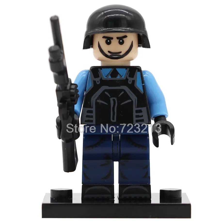 Одиночная PG8062 HK Макао полицейский СДУ Военная фигура фильм полицейская история город герой спецназ строительные блоки Модель Кирпичи Игрушки