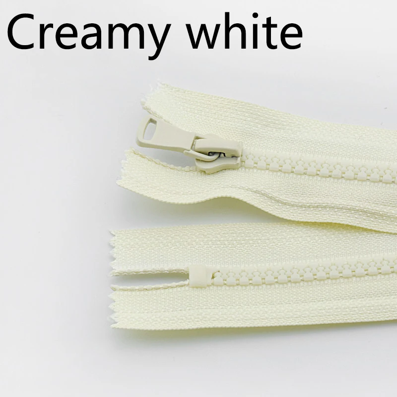 Creamy white Meetee 5 шт. 15/20/25 см 5# разъемная застежка-молния смолаы неразъёмная застёжка-Костюмы карман на молнии Подушка DIY кошелек одежда швейной фурнитуры ZA007 - Цвет: Creamy white