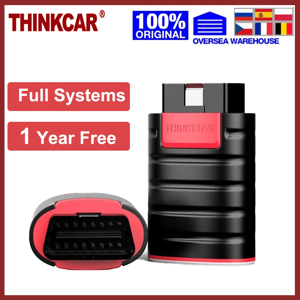 

Thinkcar 4.0 New Version Thinkdiag All software 1 year free Bluetooth OBD2 Scanner Ecu Coding Code Reader Car Diagnostic Tools