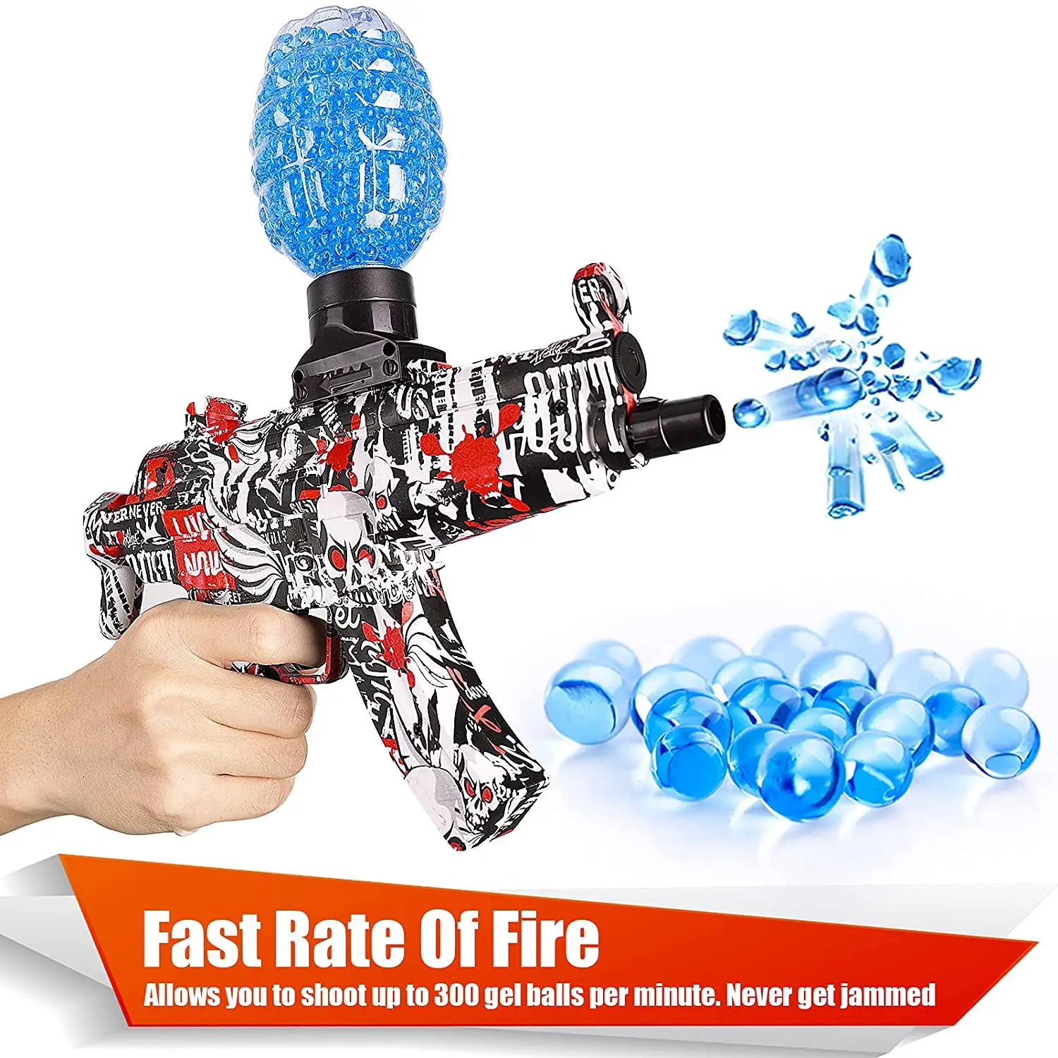 AKM-47 Gel Blaster игрушки для стрельбы экологически чистые пули водяных шаров пистолет