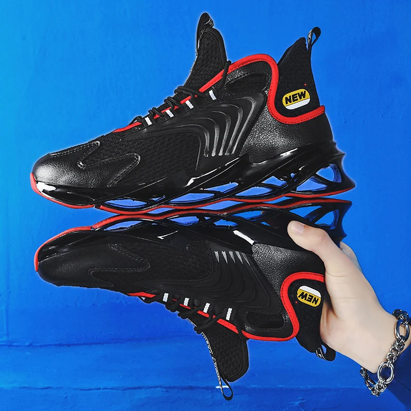 

2021 New Outdoor Men Free Running For Men Jogging Walking Sports Shoes High-quality Lace-up Athietic Breathable Blade Sneakers
