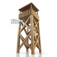 us stock heng long 116 plastic diy watchtower for rc tank model military armored car th17166 smt1