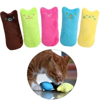funny interactive plush cat toy pet kitten chewing toy teeth grinding catnip toys claws thumb bite cat mint for cats cat supply