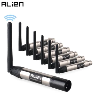 Беспроводной приемник-передатчик ALIEN DMX512, 2,4 ГГц, 126 каналов, управление 400 м