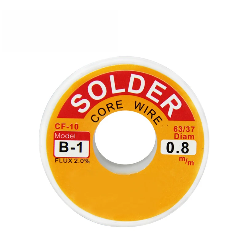 1PCS (B-1) Welding Iron Wire 100g 50g FLUX 2.0% 0.5 0.6 0.8 1.0 1.2 1.5 2.0mm 63/37 Tin Lead Line Rosin Core Flux Solder | Инструменты