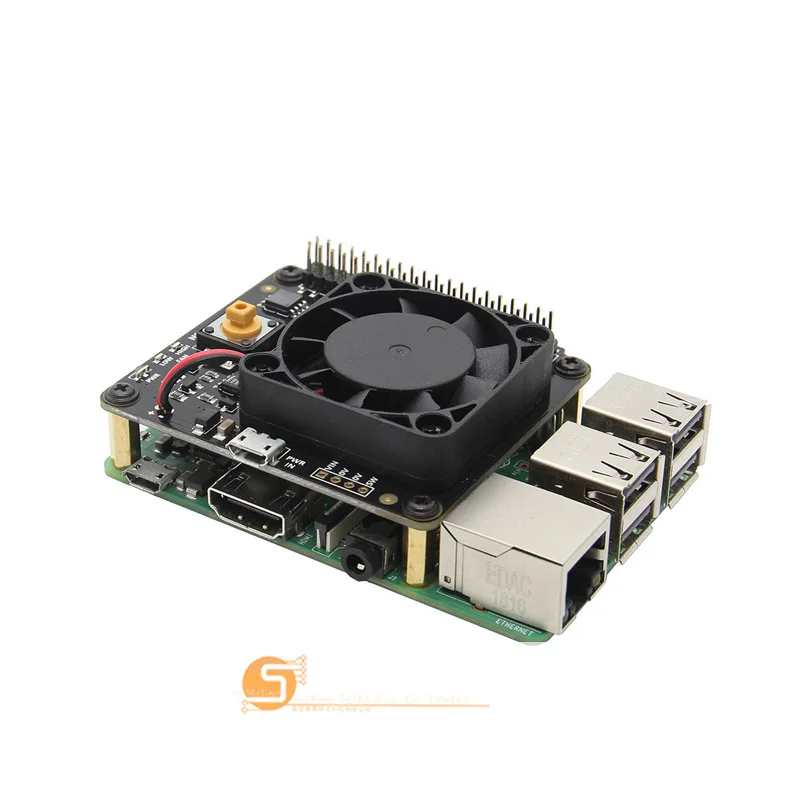 Управление питанием Raspberry Pi X730 с безопасным отключением и функцией