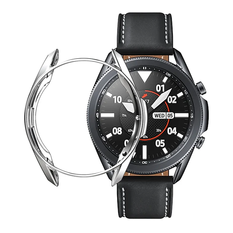

Ultra Slim Protective Case For Samsung Galaxy Watch 3 45Mm 41Mm Watch 3 Soft Hollow Out Smart Watch Cover Protective