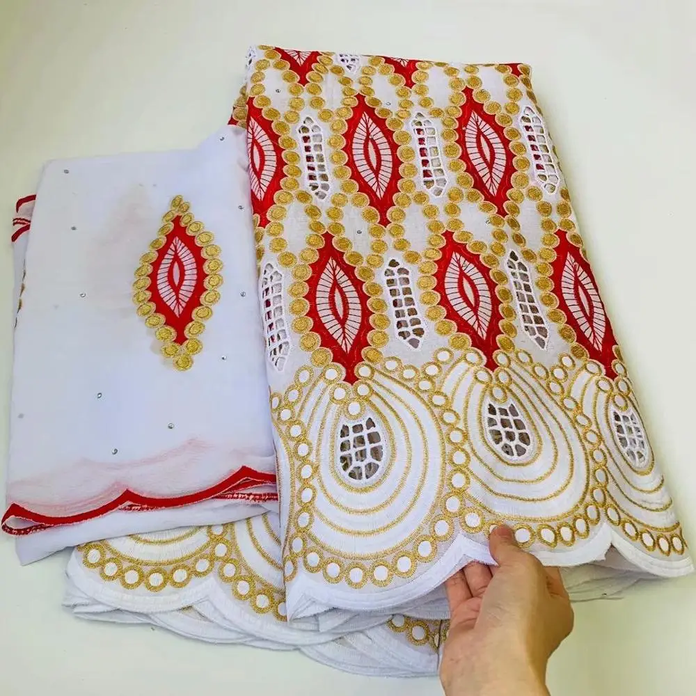 

swiss voile lace in switzerland african lace fabric wedding high quality swiss lace fabric 5+2yards cotton fabric SHS9101